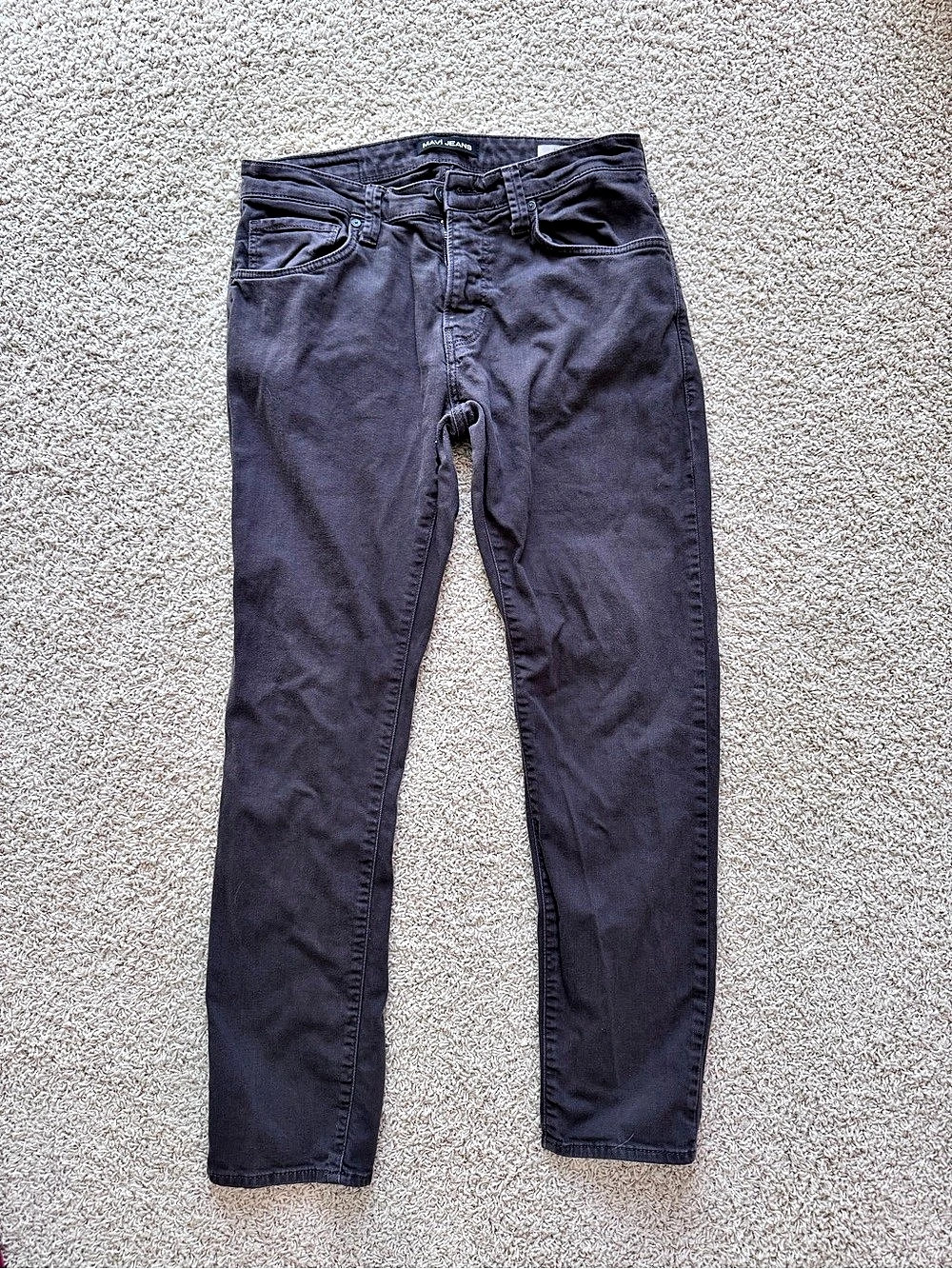 Mavi Jeans Jake Skinny Jeans Gray Waist 32/30